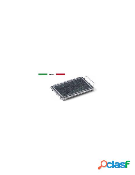 Ompagrill - piastra ollare ompagrill ds25 38 con supporto
