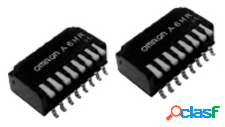 Omron DIP Switch Numero Poli (num) 10 SMD 1 pz. Sacchetto