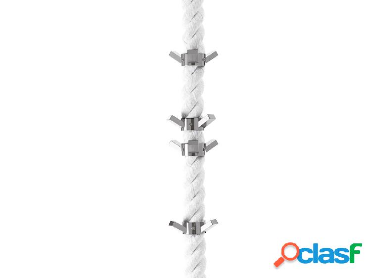 Opinion Ciatti La Cima 3 Appendiabiti a Muro - Corda Bianco