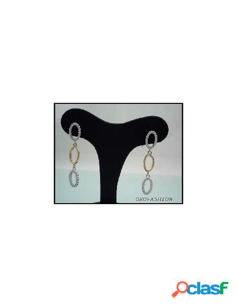 Orecchini in oro 18Kt gr 3,30 - Esclusivi - 12051110