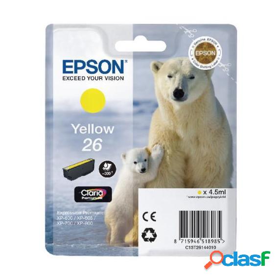 Originale Epson T2614 Gialla C13T26144010 Epson Expression