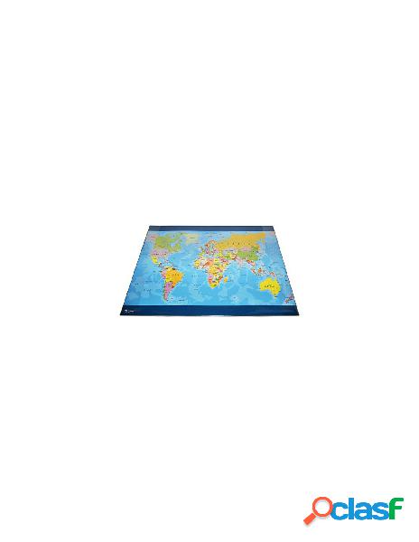 Orna - sottomano scrivania orna 0300trage01 world map