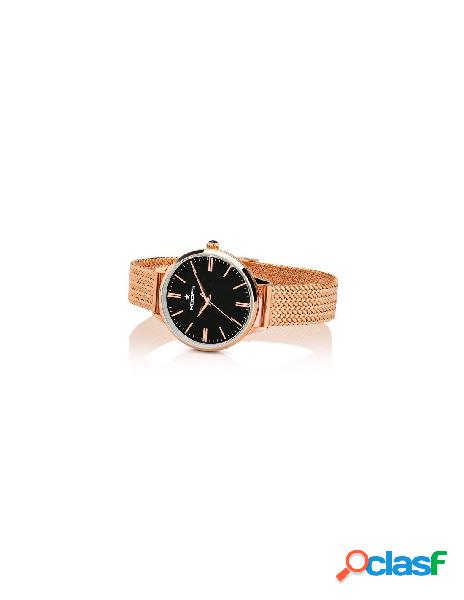 Orologio HOOPS CLASSIC MAGLIA MILANESE GOLD in Acciaio