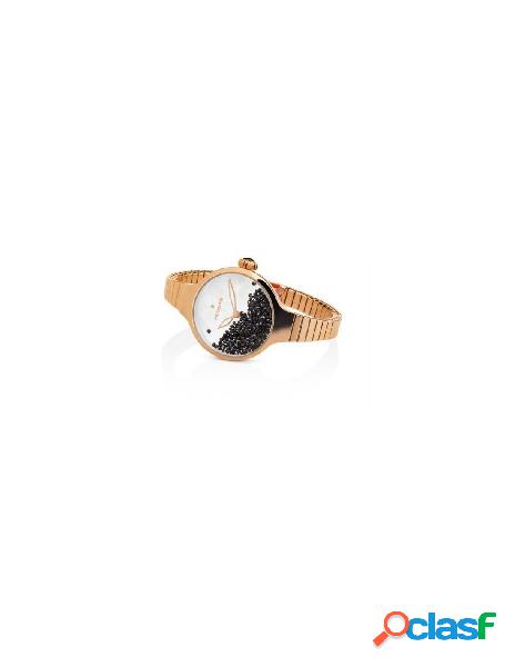 Orologio HOOPS Nouveau Chérie Rolling Stones Elastic Gold