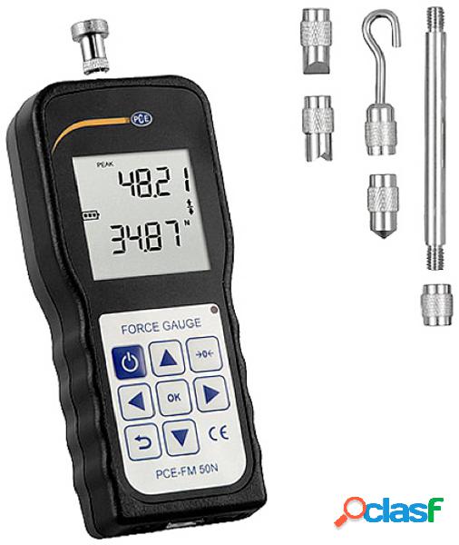 PCE Instruments PCE-FM 50N Misuratore di forza di fabbrica