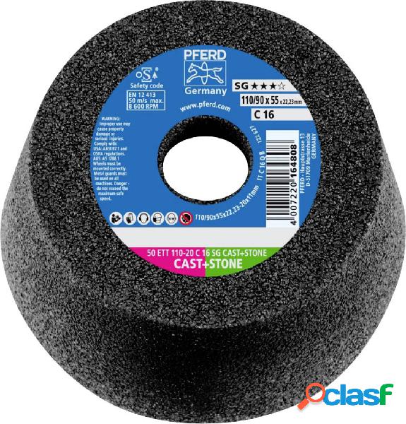 PFERD 63518222 Pentola di levigatura 50 ETT 110-20 C 16 SG