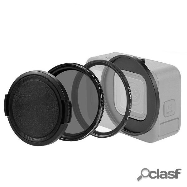 PULUZ 52mm UV ND2-ND400 Regolabile lente Set di filtri