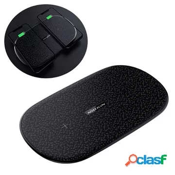 Pad di ricarica wireless Nillkin Dual Fast Qi - 10W - Nero