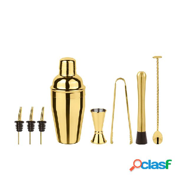 Paderno Cobbler Set Mixology 8 Pz In Acciaio Inox Color Oro
