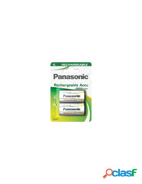 Panasonic - batteria mezza torcia c ricaricabile panasonic p