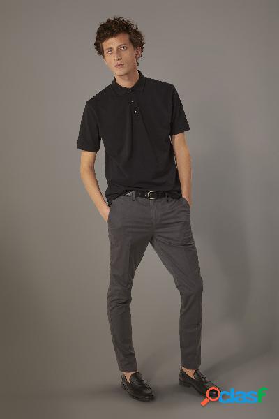 Pantalone chino regular fit costruzione twill