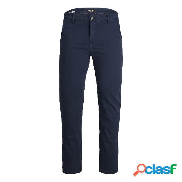 Pantaloni Jack & Jones Marco Fred Ama Chino (Colore: NAVY