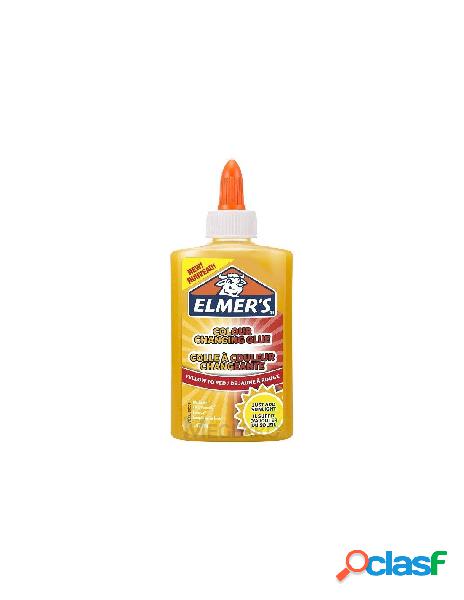 Paper mate - elmers colla liquida metallizzata giallo-rosso