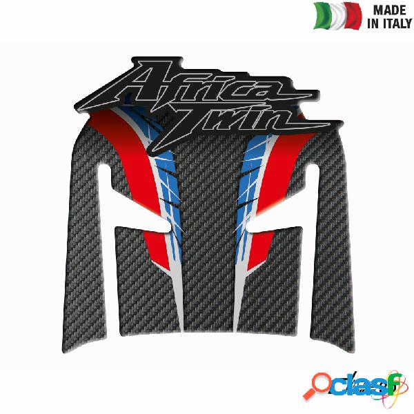 Paraserbatoio adesivo metal 3d compatibile x moto honda
