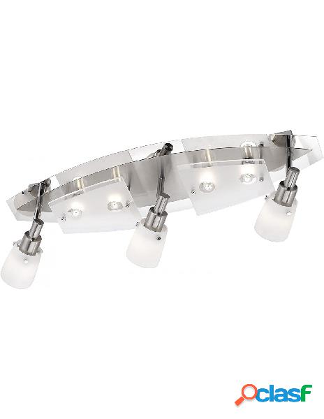 Paul neuhaus - faretto da soffitto led g9 14 w acciaio paul