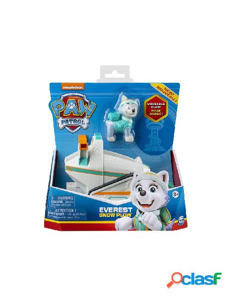 Paw patrol - paw patrol everest personaggio con veicolo