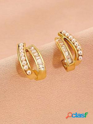Pearl Temperament Earrings
