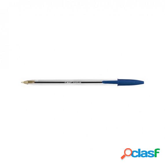 Penna a sfera Cristal - punta media 1,0mm - blu - Bic -