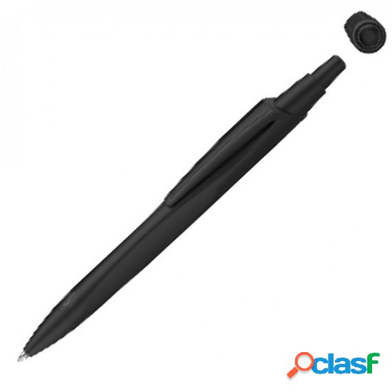 Penna a sfera a scatto Reco - punta media - nero - Schneider