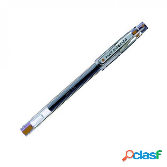Penna a sfera gel G Tec C4 - punta 0,4mm - marrone - Pilot