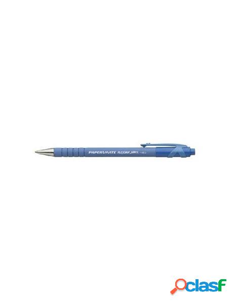 Penna a sfera papermate flexgrip ultra scatto m colore blu