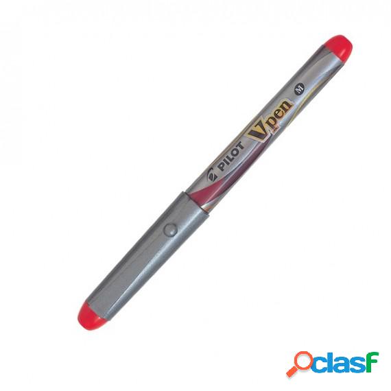 Penna stilografica Vpen Silver - rosso - Pilot