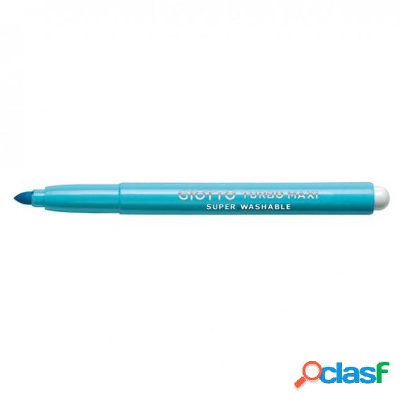 Pennarello Turbomaxi Monocolore - punta D5mm - azzurro -