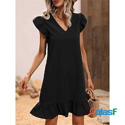 Per donna Vestito casual Abito estivo Abito semplice Liscio