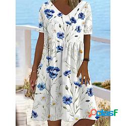 Per donna Vestito casual Abito estivo Abito stampato Pop art