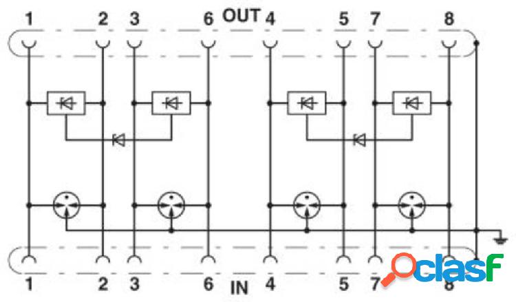 Phoenix Contact 2800763 D-LAN-CAT.5-HC Unità di controllo
