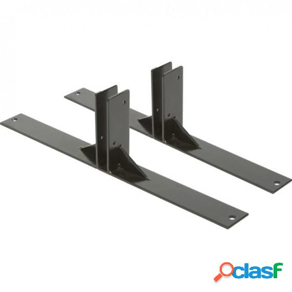 Piedi in metallo nero per lavagne Multiboard - Securit - set