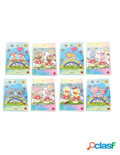 Pigna - maxi quaderni a4 100gr mi amour rig a 10 pezzi