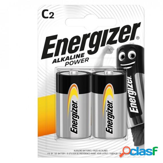 Pile Mezza Torcia C - Energizer Alkaline Power - blister 2