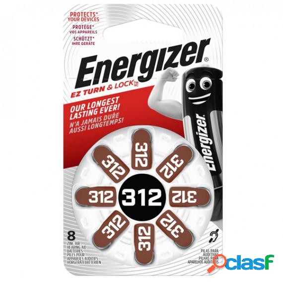 Pile per apparecchi acustici 312 Zinc Air - Energizer -