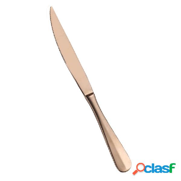 Pinti Baguette Alchimique Bronze Coltello Bistecca Set 12 Pz