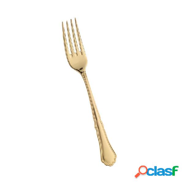 Pinti Settecento Treasure Gold Forchetta Tavola Set 12 Pz In