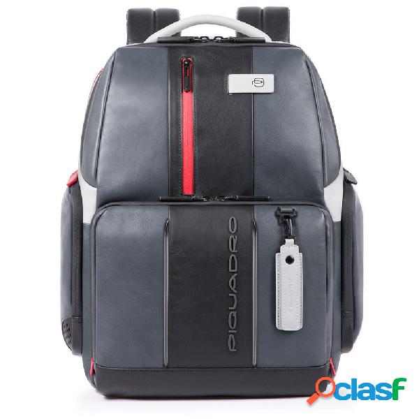 Piquadro urbans zaino fast-check porta computer e porta ipad