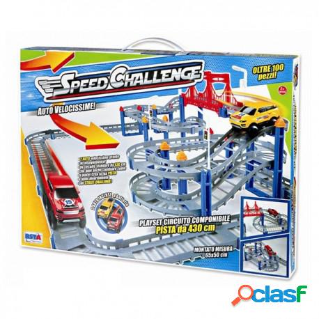 Pista Speed Challenge Con Auto Ronchi Supertoys