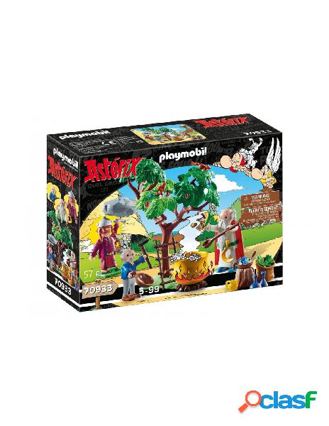 Playmobil - asterix: panoramix con calderone della pozione