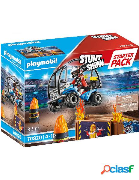 Playmobil - playmobil stuntshow 70820 quad con rampa
