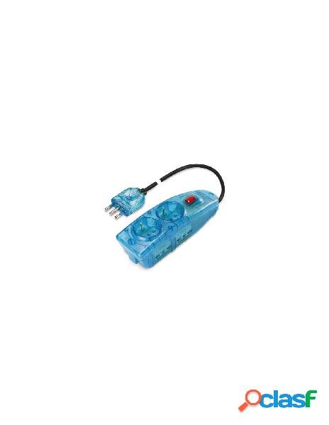 Poly pool - multipresa tavolo poly pool pp0749 azzurro