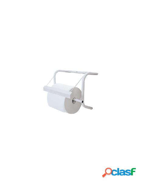 Porta rotolo pulitutto biacchi 80002 appendibile bianco