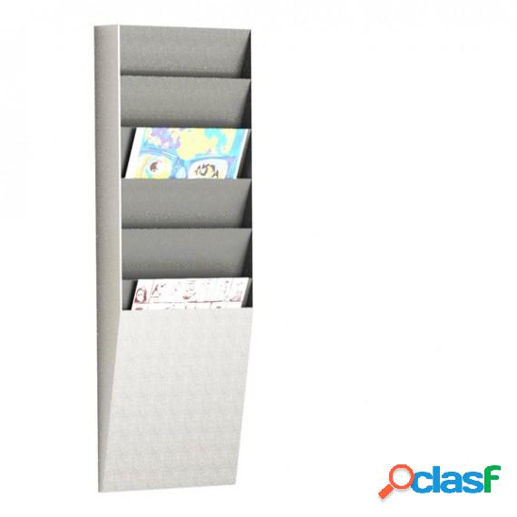 Portadepliant wall organizers - a 6 tasche A4 verticali -