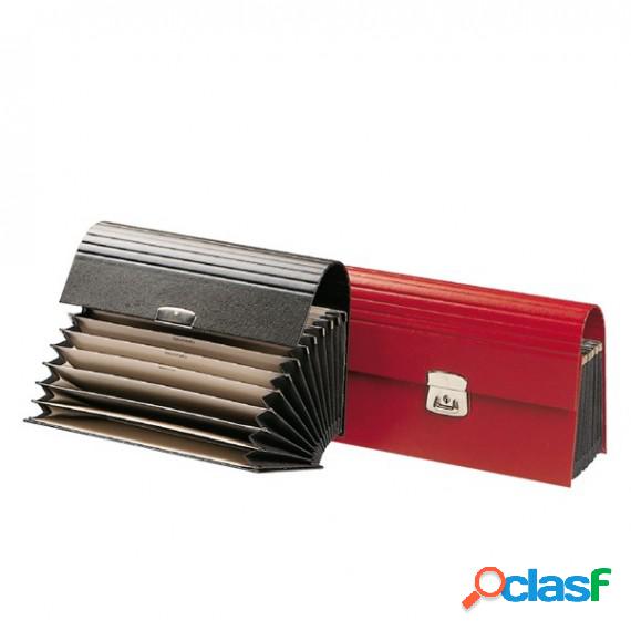 Portadocumenti a soffietto - 8 tasche - 33x23 cm - Fraschini