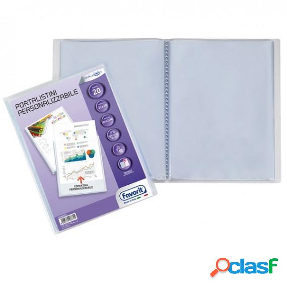 Portalistini personalizzabile Sviluppo - buccia - 22x30 cm -