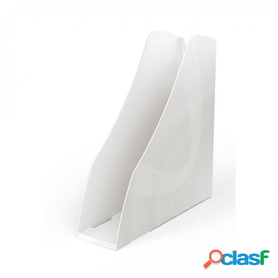 Portariviste Mydesk - 26,6x27,8 cm - dorso 7,5 cm - bianco -