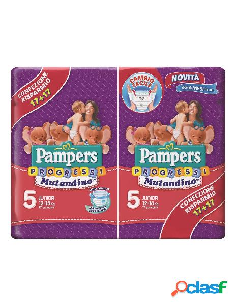 Progressi mutandino dop.junior pz.34 pampers