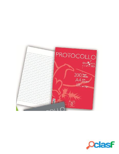 Protocollo 200 fogli 1r