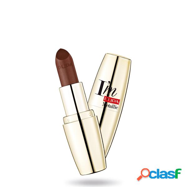 Pupa im metallic rossetto 03 deep brown