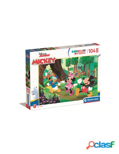 Puzzle 104 maxi mickey and friends